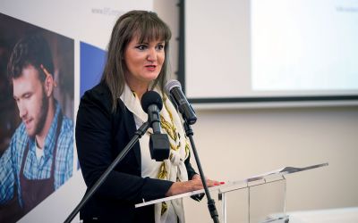 Monika Zielińska-Choina - Dyrektor Departamentu Wdrażania EFS w Ministerstwie Rodziny, Pracy i Polityki Społecznej 